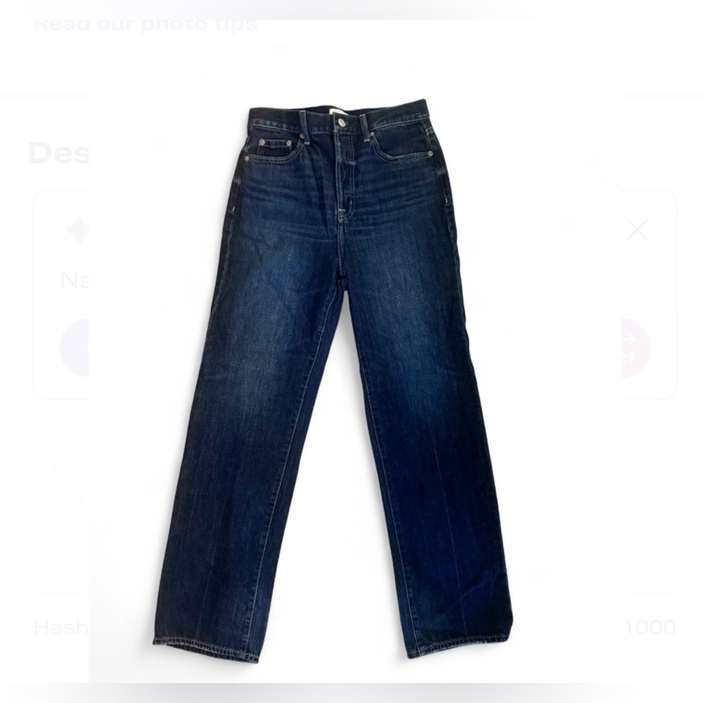 Pistola Cassie Dark Blue Flare & Wide Leg Jeans - Picture 7 of 11